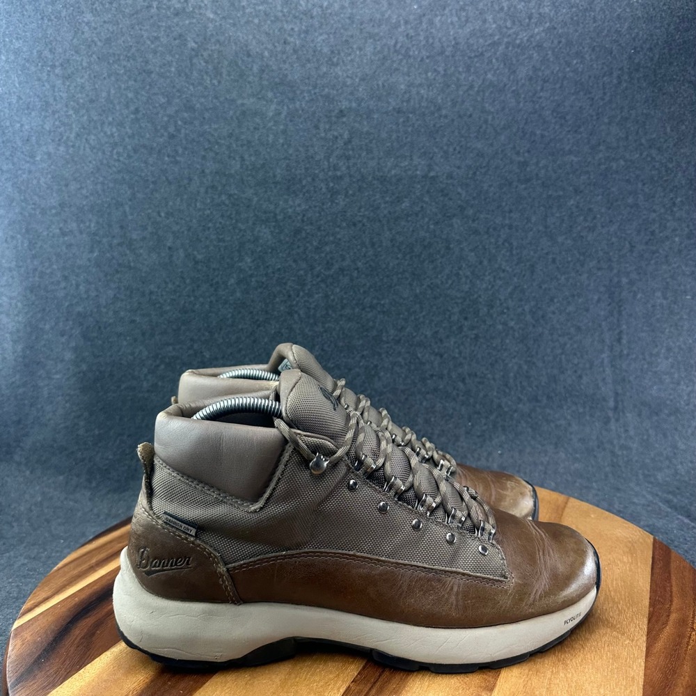 Danner Caprine Evo Waterproof Hiking Boots Shoes Mens Size 8D Brown Leather